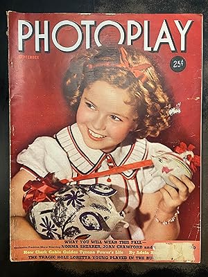 Photoplay Magazine: September 1939, Shirley Temple (Vol. LIII., No. 9)