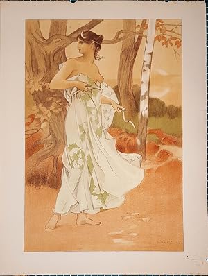 ARTEMIS pour l'Estampe Moderne. Lithographie originale en couleurs.