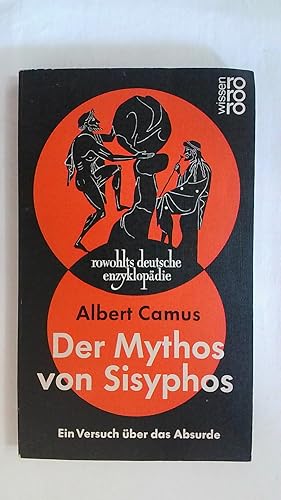 Bild des Verkufers fr DER MYTHOS VON SISYPHOS: EIN VERSUCH BER DAS ABSURDE. zum Verkauf von Buchmerlin