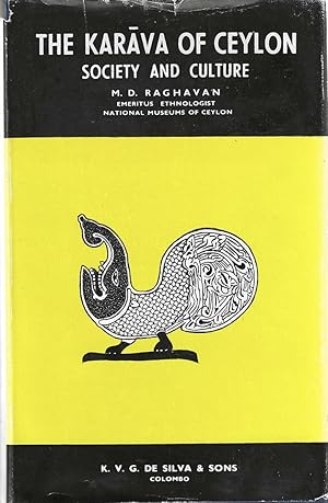 Seller image for The Karava of Ceylon Society and Culture for sale by Shade of the Cottonwood