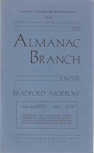 Bild des Verkufers fr The Almanac Branch: A Novel ***AURP*** zum Verkauf von Shade of the Cottonwood