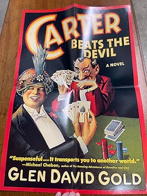 Seller image for Carter Beats the Devil: a Novel (poster) for sale by Shade of the Cottonwood