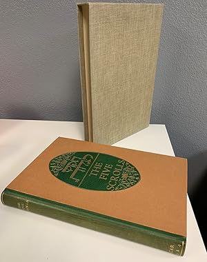 Seller image for The Five Scrolls Hebrew Texts, English Translations, Introductions, and New Liturgies ***SIGNED LTD EDITION*** for sale by Shade of the Cottonwood