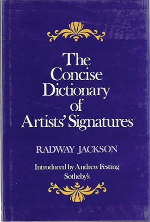 The Concise Dictionary of Artist's Signatures