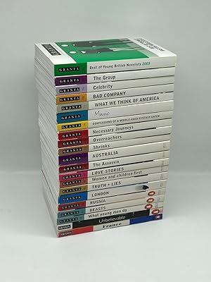 Imagen del vendedor de 21 Issues of Granta - 59 through 81 (Missing 75) a la venta por True Oak Books