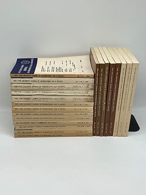 Bild des Verkufers fr New York University Journal of International Law & Politics 21 Issues from 1968 through 1978 (Incomplete) zum Verkauf von True Oak Books