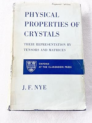 Immagine del venditore per 1964 HC Physical Properties of Crystals venduto da Miki Store