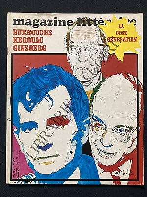 MAGAZINE LITTERAIRE-N°157-FEVRIER 1980-LA BEAT GENERATION-BURROUGHS-KEROUAC-GINSBERG