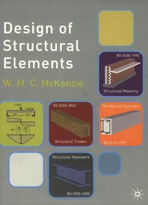 Bild des Verkufers fr Design of Structural Elements zum Verkauf von WeBuyBooks