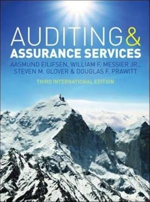 Seller image for Auditing and Assurance Services, Third International Edition with ACL software CD for sale by WeBuyBooks