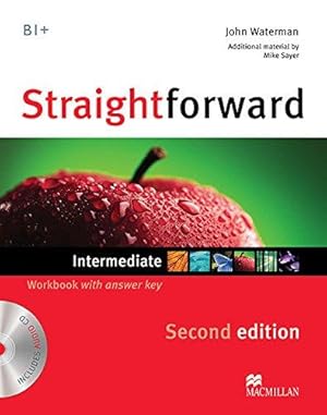 Bild des Verkufers fr Straightforward Second Edition Intermediate Level Workbook With Key + CD zum Verkauf von WeBuyBooks