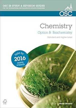 Bild des Verkufers fr IB Chemistry Option B Biochemistry zum Verkauf von WeBuyBooks