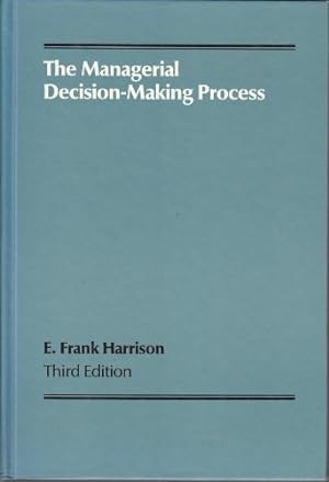 Seller image for The Managerial Decision-making Process for sale by WeBuyBooks