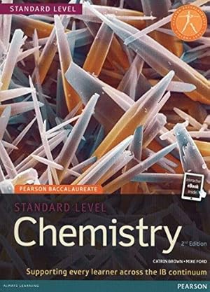 Immagine del venditore per Pearson Baccalaureate Chemistry Standard Level: Industrial Ecology (Pearson International Baccalaureate Diploma: International Editions) venduto da WeBuyBooks