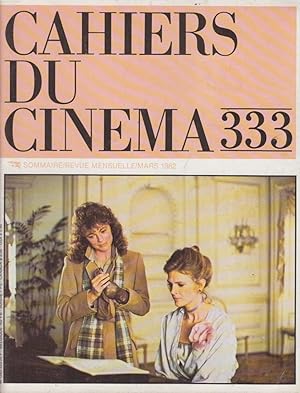 Image du vendeur pour Cahiers du cinma n 333, mars 1982 mis en vente par PRISCA