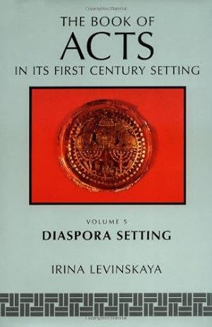 Seller image for The Book of Acts in its Diaspora Setting (Book of Acts in its First Century Setting) for sale by WeBuyBooks