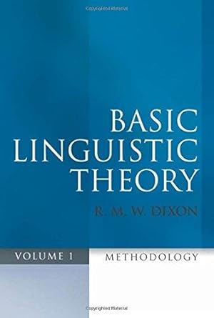 Seller image for Basic Linguistic Theory Volume 1: Methodology for sale by WeBuyBooks