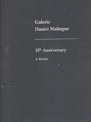 Image du vendeur pour Galerie Daniel Malingue : 35th anniversary : a review. mis en vente par PRISCA