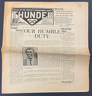 Thunder. Vol. 15 no. 8 (December 1964)