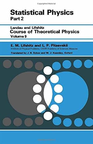 Imagen del vendedor de Statistical Physics: Theory of the Condensed State: 009 (Pt 2) a la venta por WeBuyBooks