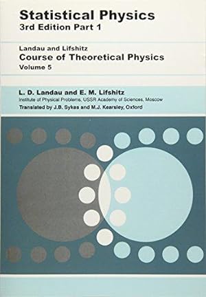 Seller image for Statistical Physics: Volume 5 (Course of Theoretical Physics, Volume 5) for sale by WeBuyBooks