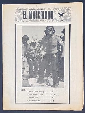 El Malcriado: The official voice of the United Farmworkers. Vol. VI, no. 14 (July 13, 1973)