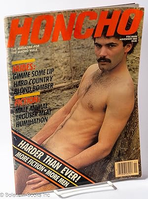 Image du vendeur pour Honcho: the magazine for the macho male; vol. 6 #8, November 1983 mis en vente par Bolerium Books Inc.