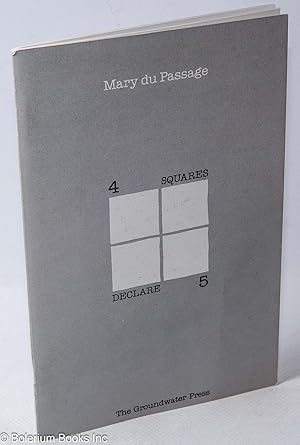 Seller image for 4 squares declare 5 for sale by Bolerium Books Inc.