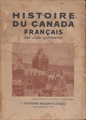 Imagen del vendedor de Histoire du Canada franais a la venta por PRISCA