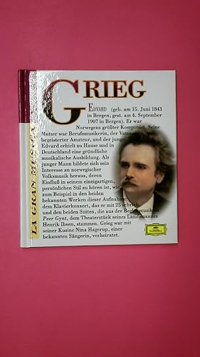 Bild des Verkufers fr EDVARD GRIEG 1843-1907 LA GRAN MUSICA - CLASSICAL COLLECTION. zum Verkauf von Butterfly Books GmbH & Co. KG