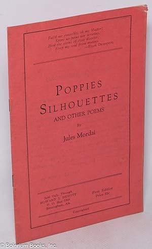 Poppies silhouettes and other poems