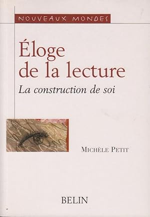 Imagen del vendedor de loge de la lecture : la construction de soi a la venta por PRISCA