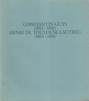 Imagen del vendedor de Constantin Guys, Zeichnungen und Aquarelle. Henri de Toulouse-Lautrec, Graphik. a la venta por PRISCA