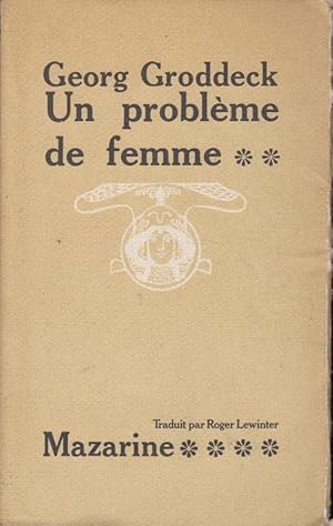 Image du vendeur pour Un problme de femme mis en vente par PRISCA