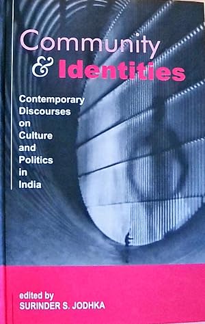 Bild des Verkufers fr Community and Identities: Contemporary Discourses on Culture and Politics in India zum Verkauf von Berliner Bchertisch eG