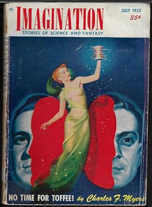 Image du vendeur pour IMAGINATION Stories of Science and Fantasy: July 1952 mis en vente par Books from the Crypt