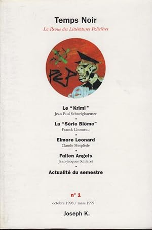 Immagine del venditore per Temps Noir. - La Revue des Littratures Policires. - N 1 venduto da PRISCA