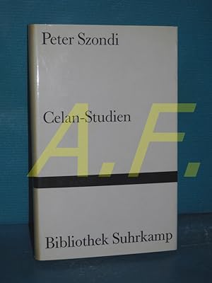 Seller image for Celan-Studien (Bibliothek Suhrkamp , 330) for sale by Antiquarische Fundgrube e.U.