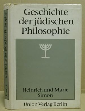 Geschichte der Jüdischen Philosophie.