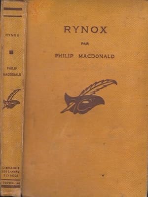 Image du vendeur pour Rynox, par Philip Macdonald. Traduction de Marguerite Rendu. mis en vente par PRISCA