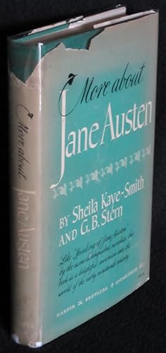 Imagen del vendedor de More About Jane Austen a la venta por Washington Square Autographed Books