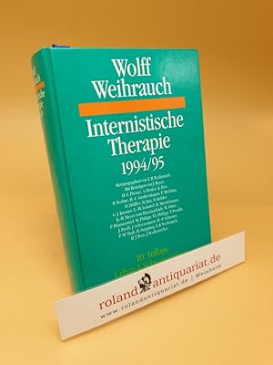 Bild des Verkufers fr Internistische Therapie 1994/95 zum Verkauf von Roland Antiquariat UG haftungsbeschrnkt
