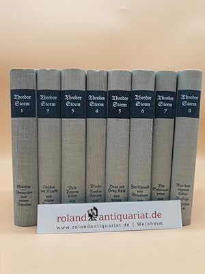 Seller image for Storms Werke: Band 1 - 8 (8 Bnde) for sale by Roland Antiquariat UG haftungsbeschrnkt