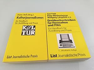 Image du vendeur pour Konvolut 2 Bcher: Kulturjournalismus; Drehbuchschreibung fr Fernsehen und Film ein Handbuch fr Ausbildung und Praxis mis en vente par SIGA eG