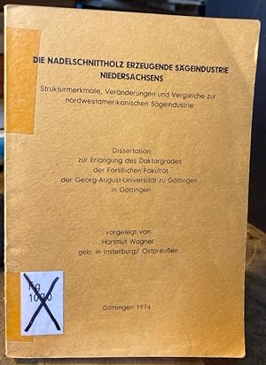 Imagen del vendedor de Die Nadelschnittholz erzeugende Sgeindustrie Niedersachsens. Strukturmerkmale, Vernderungen und Vergleiche zur nordwestamerikanischen Sgeindustrie [Dissertation]. a la venta por Antiquariat Thomas Nonnenmacher