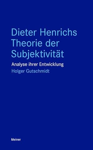 Bild des Verkufers fr Dieter Henrichs Theorie der Subjektivitt : Analyse ihrer Entwicklung zum Verkauf von AHA-BUCH GmbH