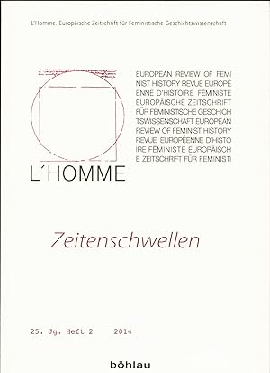 Seller image for Zeitenschwellen - 25. Jg. Heft 2, 2014 for sale by avelibro OHG