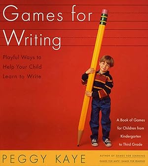 Bild des Verkufers fr Games for Writing: Playful Ways to Help Your Child Learn to Write zum Verkauf von moluna