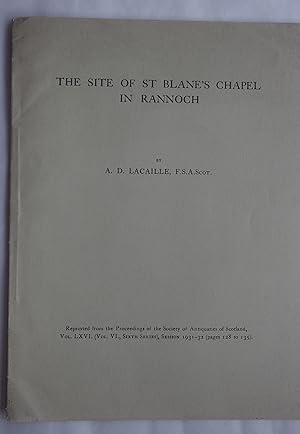 The site of St Blane's Chapel in Rannoch