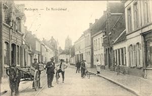 Ansichtskarte / Postkarte Maldegem Ostflandern, Noordstraat